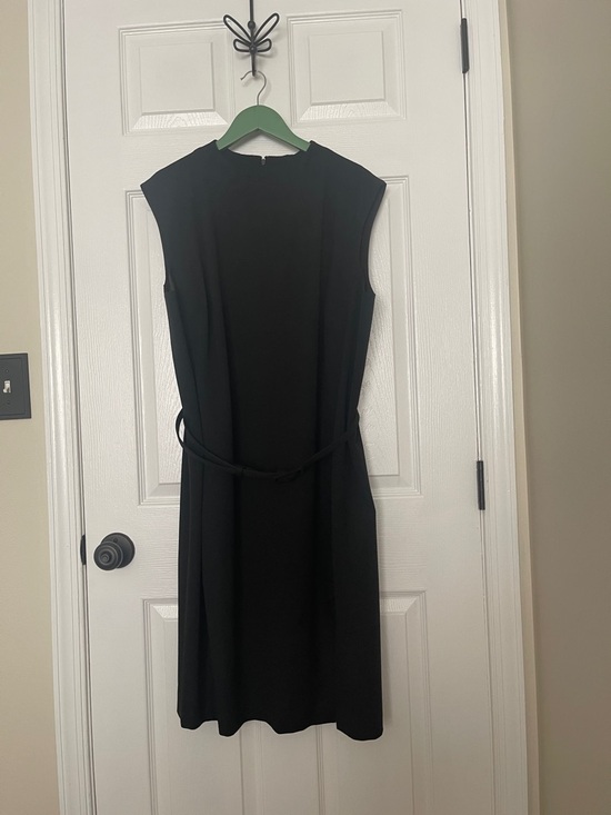 Ralph Lauren Dresses & Skirts - NWOT...Ralph Lauren Black Sleeveless Midi Dress with Waist Tie